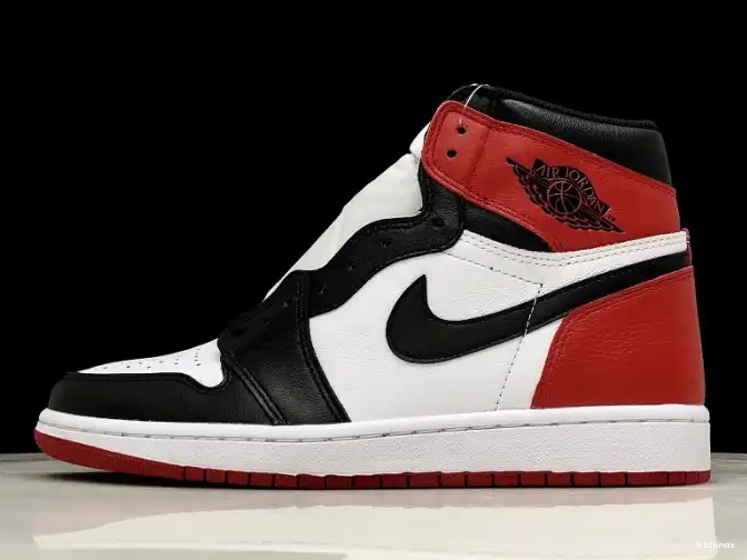 Rep MAX 555088-125 Retro Air Black 1 Toe Jordan 0406
